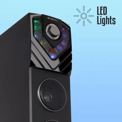 ZEBRONICS ZEB-BT606RUCF 50 W Bluetooth Tower Speaker (Black, Mono Channel) ZEBRONICS ZEB-BT606RUCF 50 W Bluetooth Tower Speaker (Black, Mono Channel)
